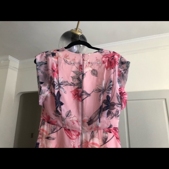 Floral Ruffle High/Low Maxi Dress - Picture 3 of 7